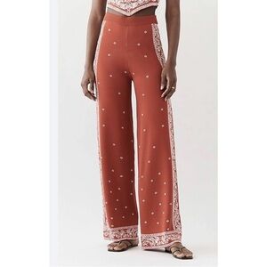 Staud red bravo pant. Worn once. Great condition. Size small